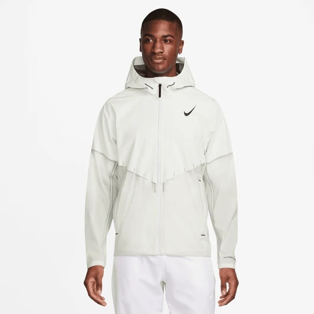 Nike AeroSwift Men Storm-FIT Aerogami Running Jacket White Medium FZ9039-121 NWT
